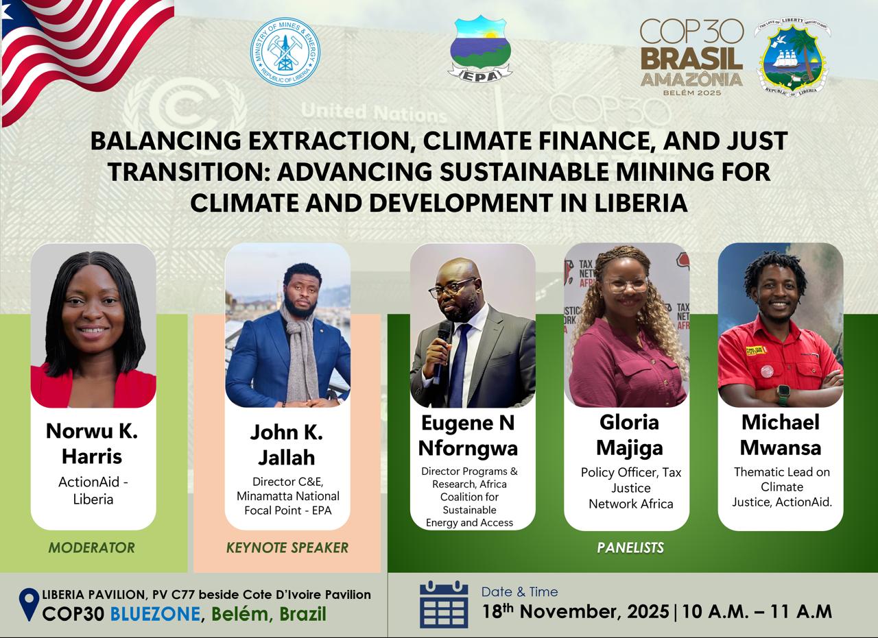 TJNA side session at COP30 