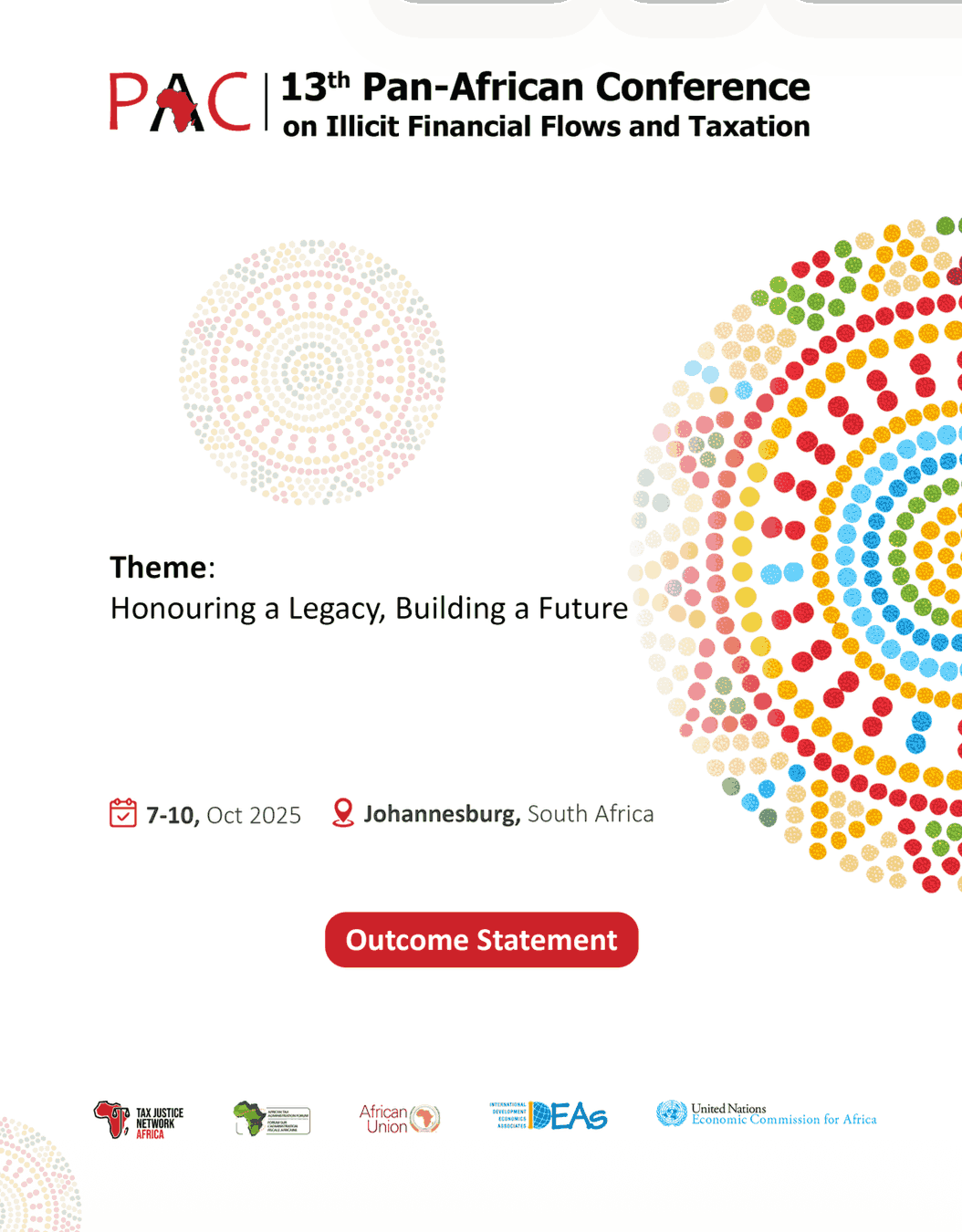 PAC 2025 outcome statement